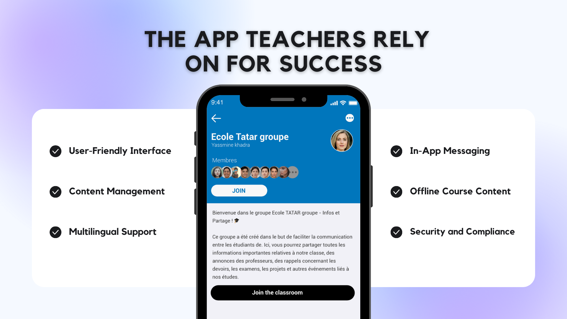 Schoolink LMS app - The way to create a bond with your students